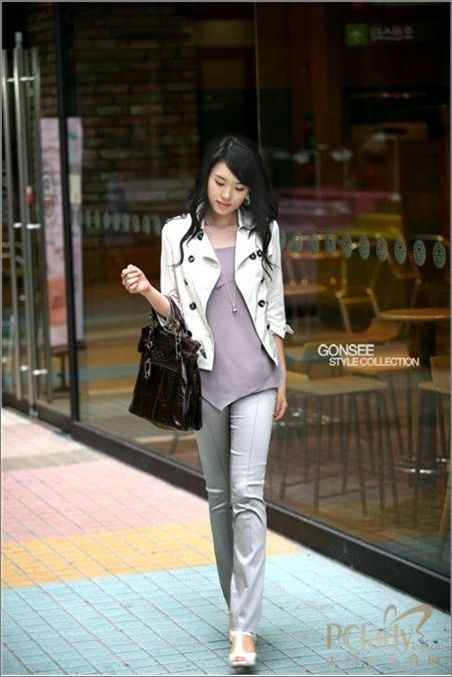 10款OL入秋修身搭配